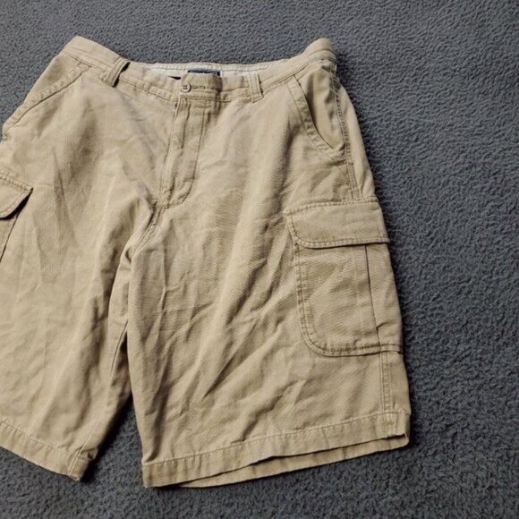 Dockers Shorts Cargo Brown Cotton Mens Size 34 x10 - Picture 2 of 12